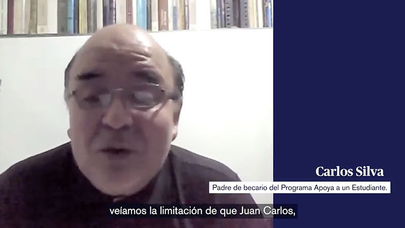 Carlos Silva - Padre de becario