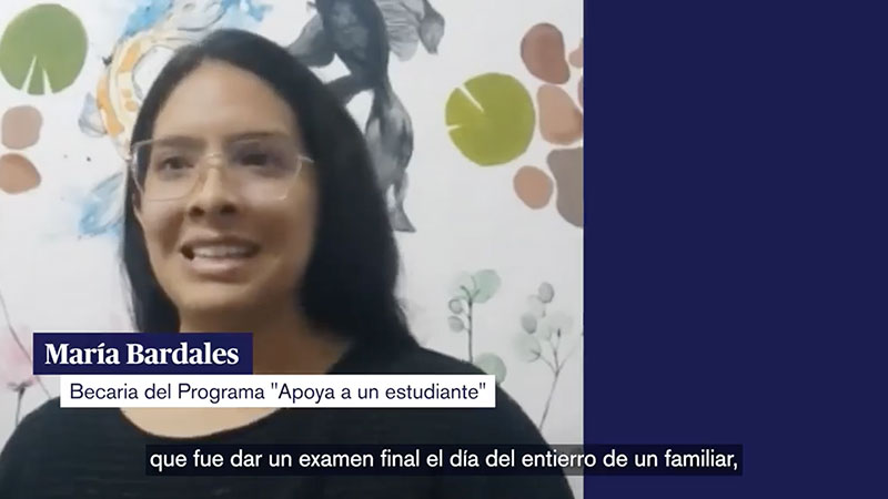 Maria Bardales Velásquez - Becaria